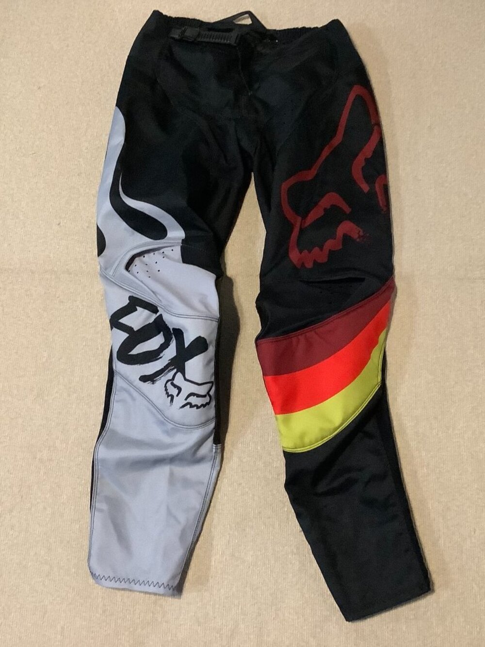 Fox Racing 180 Rodka Motocross Pants Youth Size 28 Multicolor